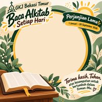Twibbon Baca Alkitab Setiap Hari